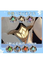 1/3 Delusion Genshin Impact Traveler Lumine Cosplay Costume